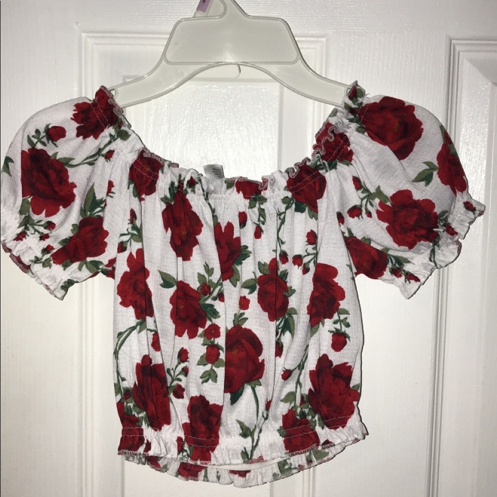 Floral Croptop